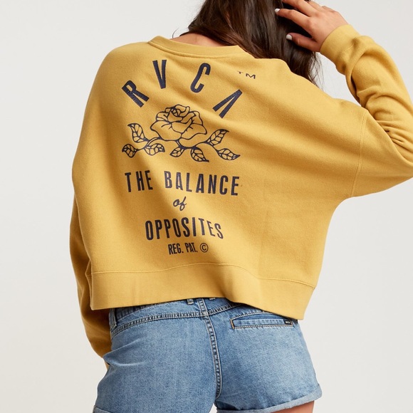 🌴🌼RVCA- ROSE STATE SWEATSHIRT🌼🌴 - Picture 5 of 8